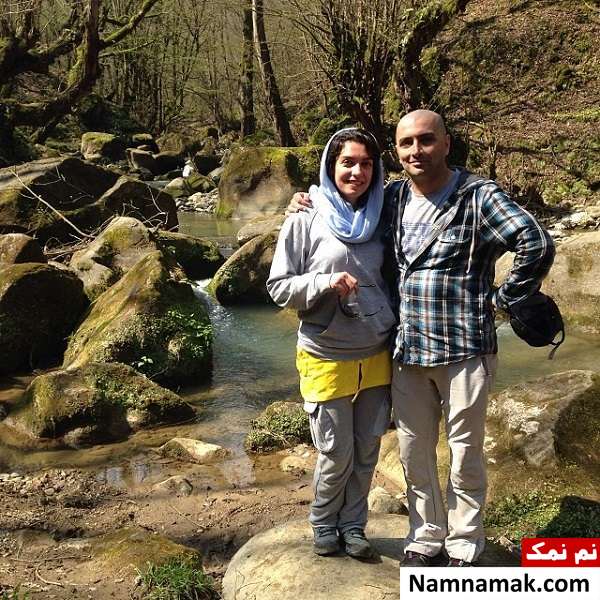 الیکا عبدالرزاقی و همسرش