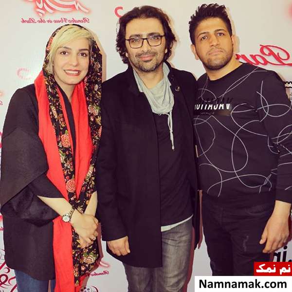الیکا عبدالرزاقی و همسرش امین زندگانی