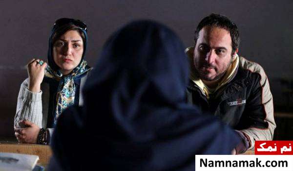 باران کوثری در کنار محسن کیایی