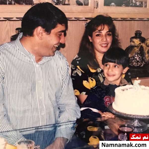 عکس کودکی سام اصغری