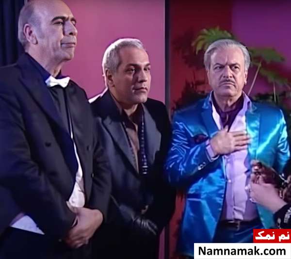 رضا فیض نوروزی ، مهران مدیری و رضا نیکخواه در سریال ویلای من
