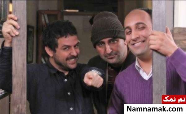 مهران احمدی و هومن سیدی سریال مهرآباد