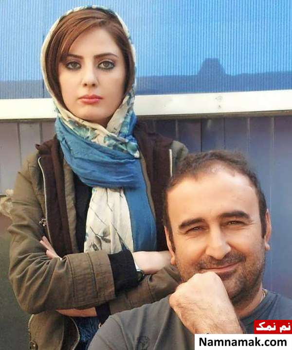 مهران احمدی و همسرش