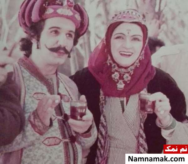 گلاب آدینه و همسرش در سلطان و شبان